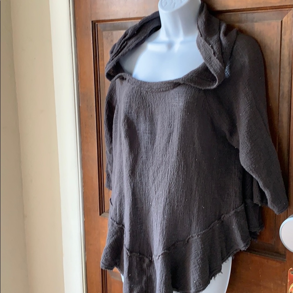 Free People hooded tunic